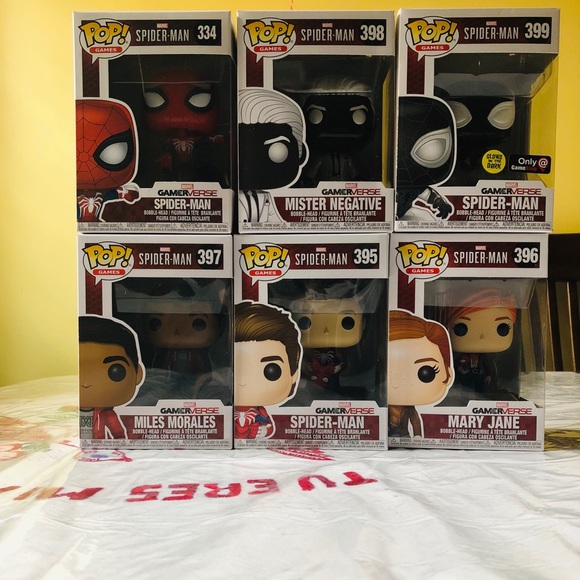Spider-man funko pop set - Picture 2 of 2